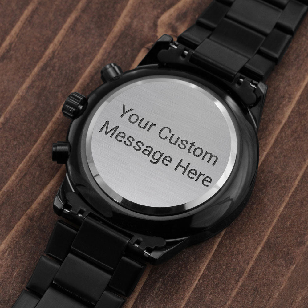Custom Message Luxury Watch