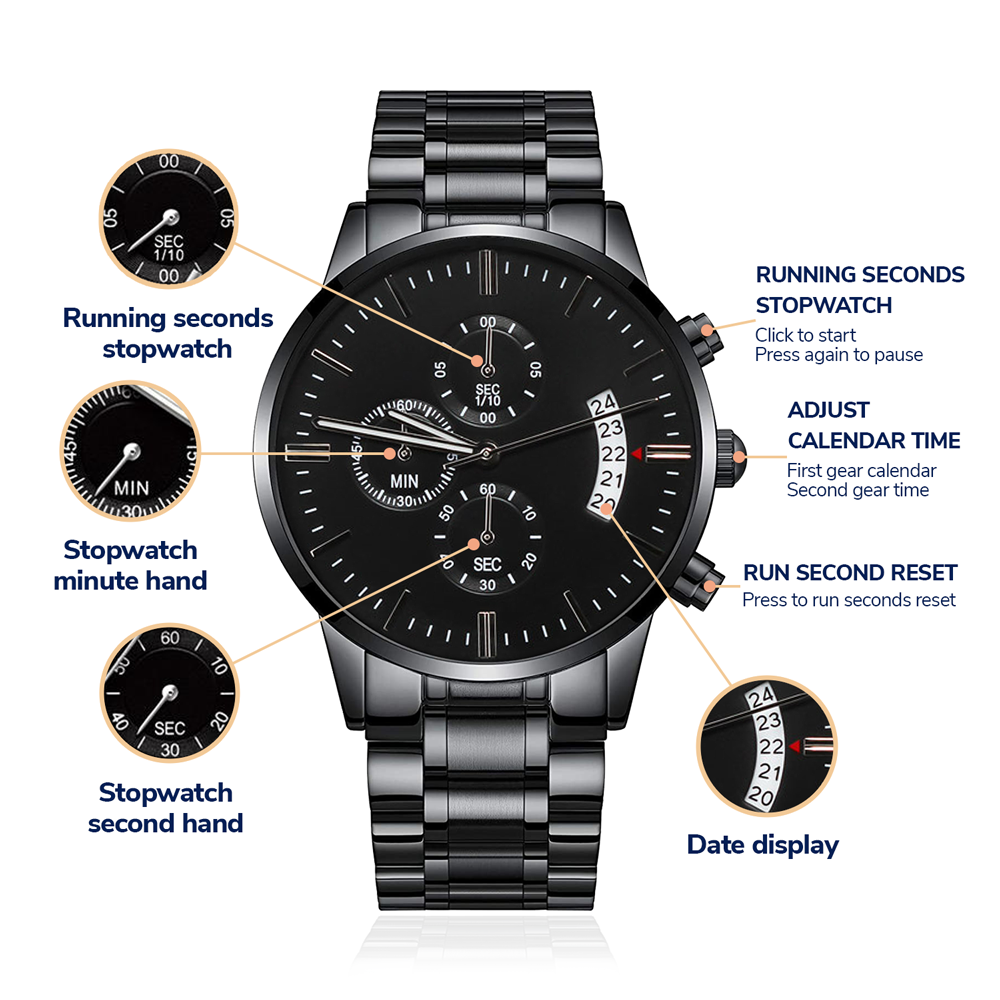 Custom Message Luxury Watch