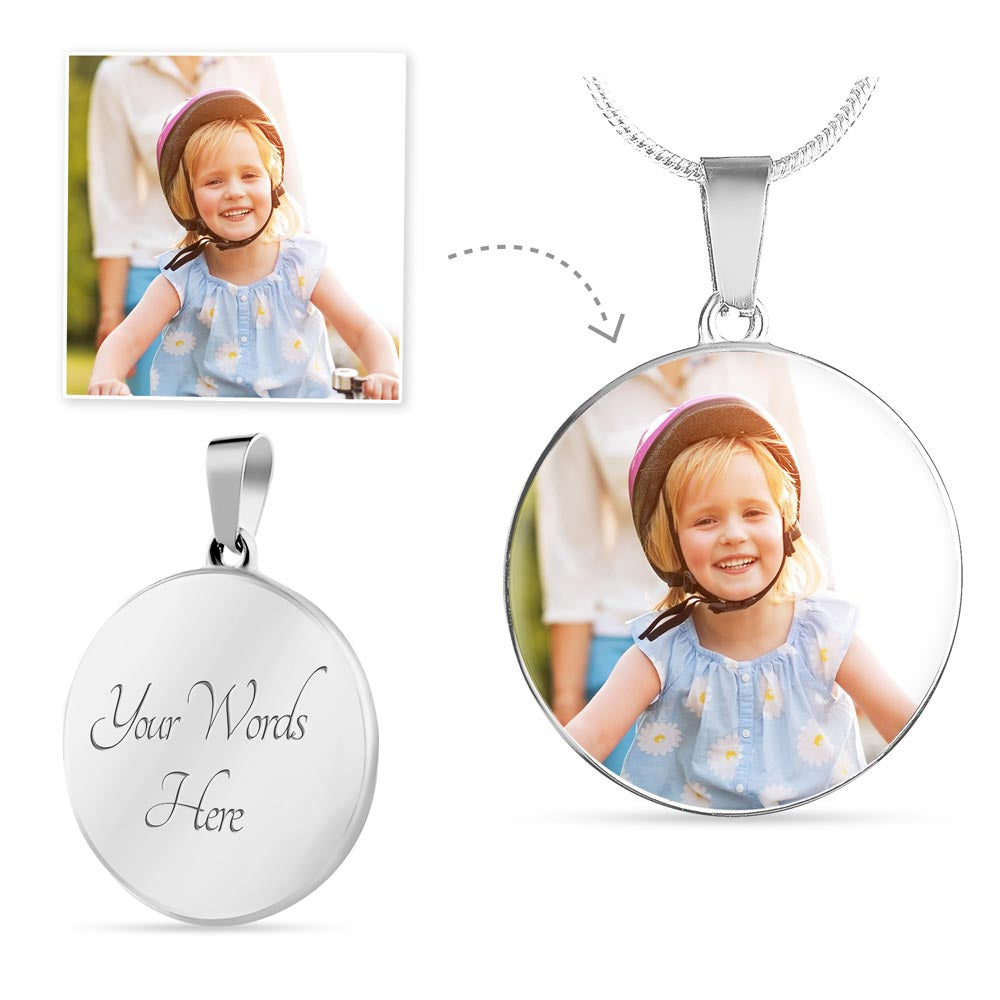 The Memory Capsule Necklace + Custom Engravings