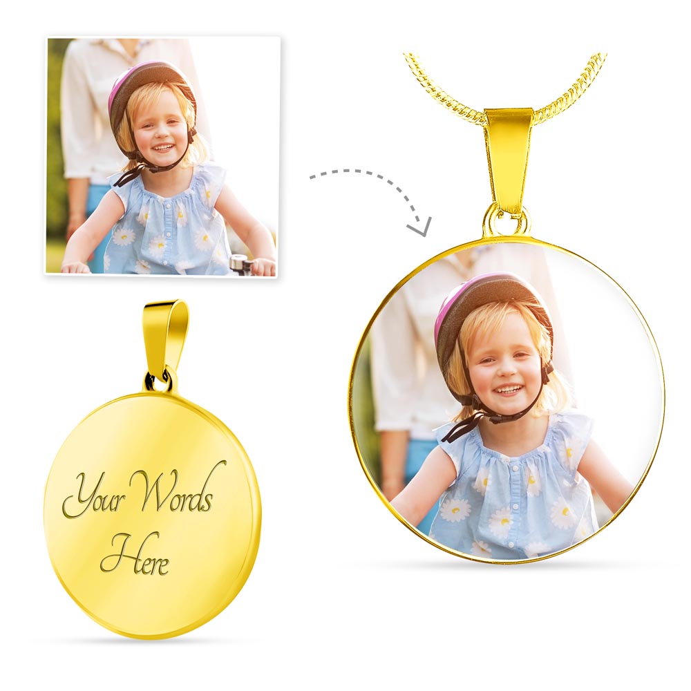 The Memory Capsule Necklace + Custom Engravings